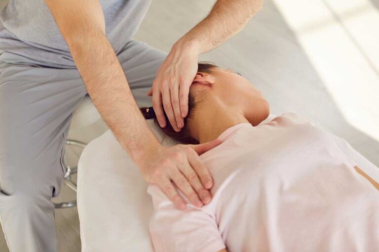 Chiropractic photo from Adobe Stock